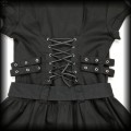 Sukienka midi Hearts &amp; Roses XXL Punk Gothic Cyber93.jpg