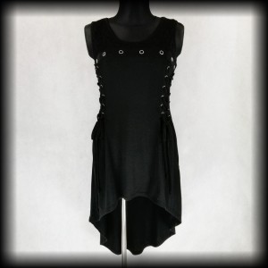 Sukienka Poizen Industries L asymetryczna gothic lolita