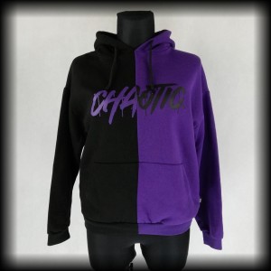 Bluza Chaotic S czarno fioletowa