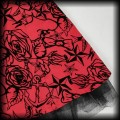 Sukienka Pin Up Punk H&amp;R S mini old school tattoo czerwona93.jpg