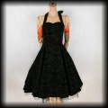 Sukienka Pin Up Hearts &amp; Roses S czarna elegancka.jpg
