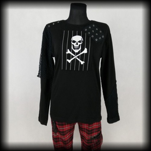 Bluza Shrine of Hollywood XL long sleeve czaszka goth.jpg