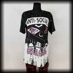Koszulka Anti Social Goth Gang L/XL