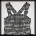 Sukienka Pin Up Hell Bunny XS szara kratka retro8.jpg
