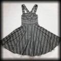 Sukienka Pin Up Hell Bunny XS szara kratka retro91.jpg