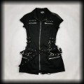 Sukienka mini Hearts &amp; Roses ML Punk Gothic Cyber6.jpg