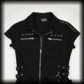 Sukienka mini Hearts &amp; Roses ML Punk Gothic Cyber8.jpg