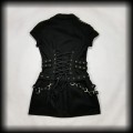 Sukienka mini Hearts &amp; Roses ML Punk Gothic Cyber91.jpg