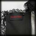 Sukienka Punk Gothic Voodoo Vixen L mini czaszki9.jpg