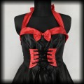 Sukienka Pin Up Gothic XLXXL Dress 190 NOWA gorset2.jpg