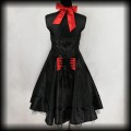 Sukienka Pin Up Gothic XLXXL Dress 190 NOWA gorset3.jpg
