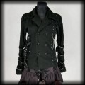 Kurtka goth punk L Criminal Damage klamry i nity.jpg