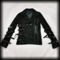 Kurtka goth punk L Criminal Damage klamry i nity5.jpg