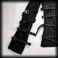 Kurtka goth punk L Criminal Damage klamry i nity7.jpg