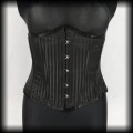 Gorset underbust XL (30 cali) czarny w prążki.jpg