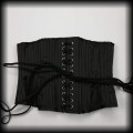 Gorset underbust XL (30 cali) czarny w prążki6.jpg
