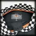 Polo Trojan Records M czarne z szachownicą rocksteady ska3.jpg