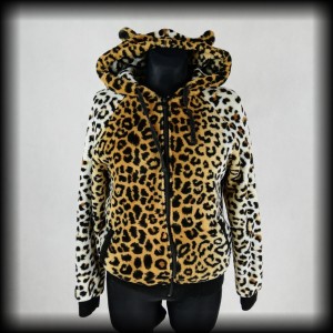 Futerko w panterkę M z uszkami