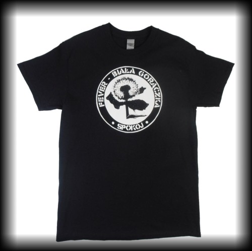 Koszulka Biała Gorączka Spokój.JPG