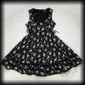 Sukienka mini Hot Topic SM romantyczna w czaszki6.jpg