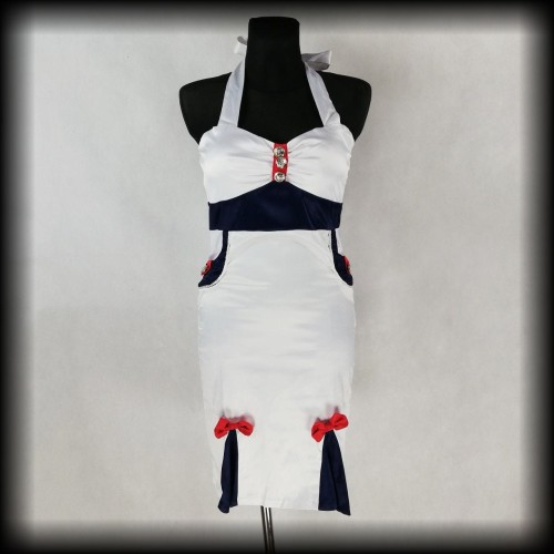 Sukienka Pin Up Banned L marynarska ołówkowa.jpg