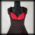Sukienka Pin Up Lindy Bop L czarna w czerwone groszki3.jpg