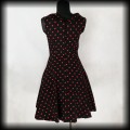 Sukienka Pin Up Lindy Bop L czarna w czerwone groszki5.jpg