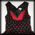 Sukienka Pin Up Lindy Bop L czarna w czerwone groszki8.jpg
