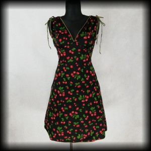 Sukienka Pin Up Couture XL wisienki 