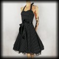 Sukienka Pin Up H&amp;R XS w groszki2.jpg