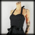 Sukienka Pin Up H&amp;R XS w groszki4.jpg