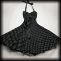 Sukienka Pin Up H&amp;R XS w groszki6.jpg