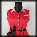 Sukienka Pin Up Collectif XXL czerwona z marynarskim twistem3.jpg