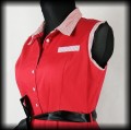 Sukienka Pin Up Collectif XXL czerwona z marynarskim twistem4.jpg