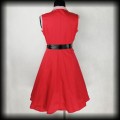 Sukienka Pin Up Collectif XXL czerwona z marynarskim twistem5.jpg
