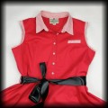 Sukienka Pin Up Collectif XXL czerwona z marynarskim twistem7.jpg