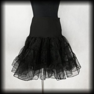 Halka tiulowa czarna L-XXL