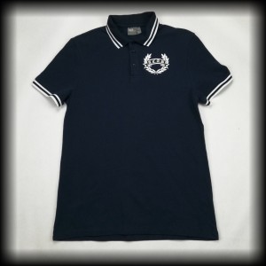 Polo ACAB M granatowe z białą lamówką A.C.A.B. 