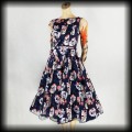 Sukienka Pin Up Lady Vintage S czarownice NOWA2.jpg