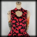 Sukienka Pin Up S Hearts &amp; Roses dzikość serca3.jpg