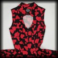 Sukienka Pin Up S Hearts &amp; Roses dzikość serca8.jpg