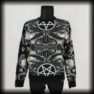 Bluza Killstar węże pentagramy M unisex