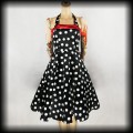 Sukienka Pin Up grochy XS vintage.jpg