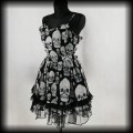 Sukienka Punk Gothic Tripp L mini czaszki2.jpg