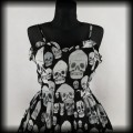 Sukienka Punk Gothic Tripp L mini czaszki3.jpg