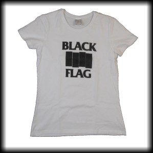 Koszulka Black Flag M biała