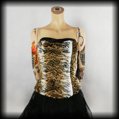 Bluzka gorsetowa M futro tygrysa.jpg