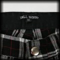 Spodnie Hell Bunny M Punk Goth krata6.jpg