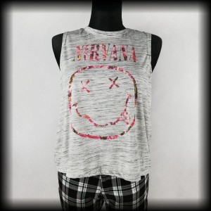 Koszulka Nirvana smile M/L