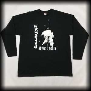 Longsleeve Discharge XL Never Again